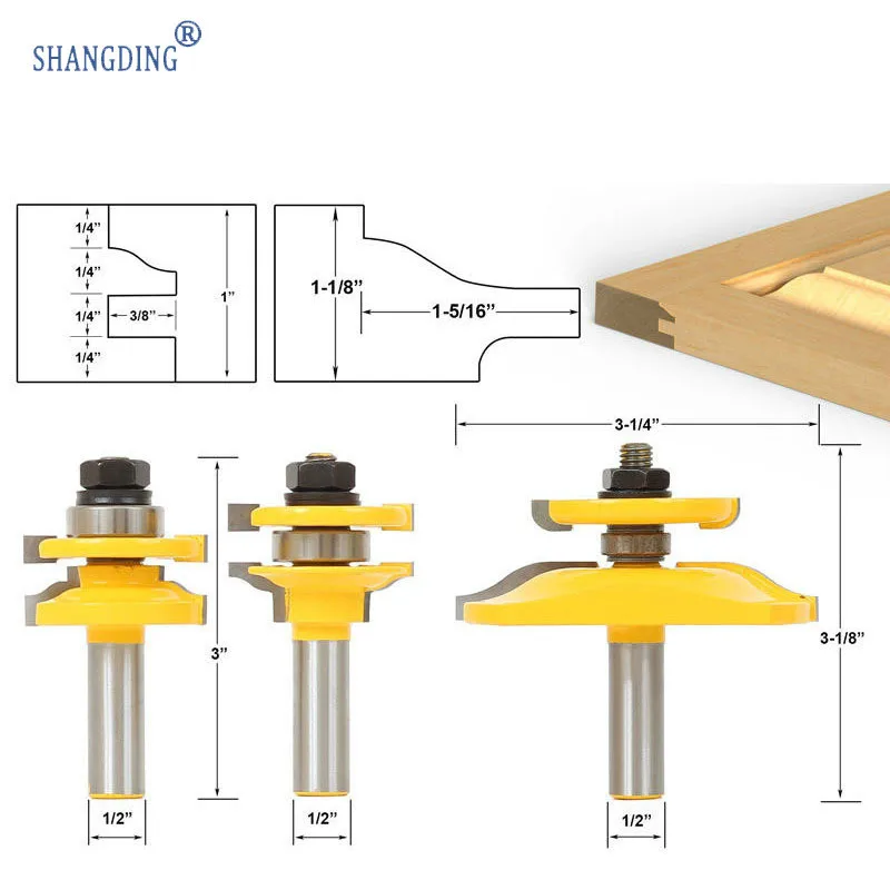 Carpentry Milling Cutter Tenon Combine Knife Cupboard Door Plank Knife Large West Tenon Combine Knife + Two-sided Door Knife
Carpentry Milling Cutter Tenon Combine Knife Cupboard Door Plank Knife Large West Tenon Combine Knife + Two-sided Door Knife