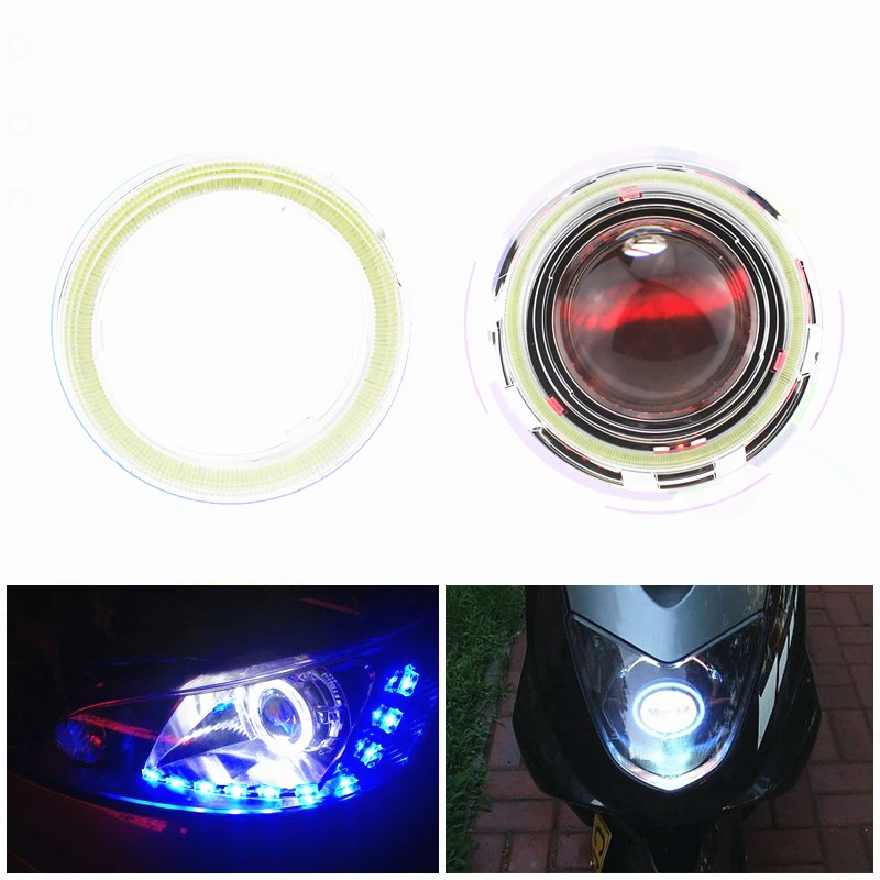 1 pair Car Angel Eyes Led Car Halo Ring Lights Led Angel Eyes Headlight for Car Auto Moto Moped Scooter Motorcycle DC 12V 3W
1 pair Car Angel Eyes Led Car Halo Ring Lights Led Angel Eyes Headlight for Car Auto Moto Moped Scooter Motorcycle DC 12V 3W