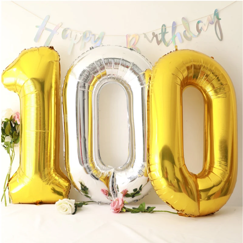 16/32/40inch Iridescent Rainbow Color Number Foil Balloons Birthday Wedding Party Decoration Digital Balloon Melsnajsd
16/32/40inch Iridescent Rainbow Color Number Foil Balloons Birthday Wedding Party Decoration Digital Balloon Melsnajsd