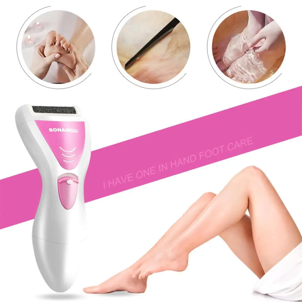 USB Electric Foot Polisher Exfoliating Care Waterproof Exfoliator Pedicure Callus Dead Skin Hard Removal | Красота и здоровье