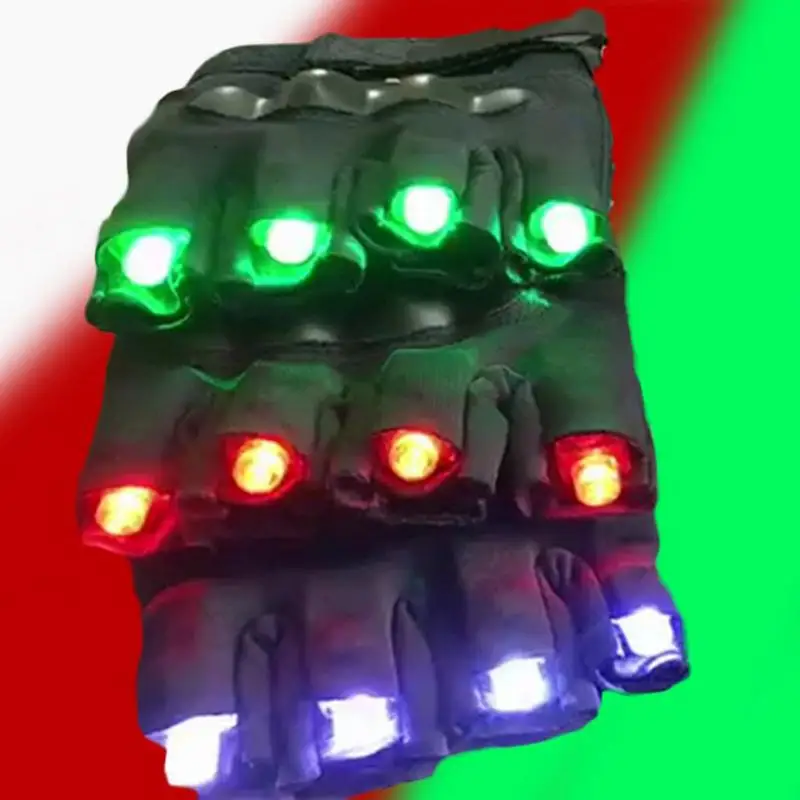Half-Finger Laser Gloves With Green Lights LED Luminous Gloves With Hard Knuckles For Show Stage Performance Bar Dancing Club DJ
Half-Finger Laser Gloves With Green Lights LED Luminous Gloves With Hard Knuckles For Show Stage Performance Bar Dancing Club DJ