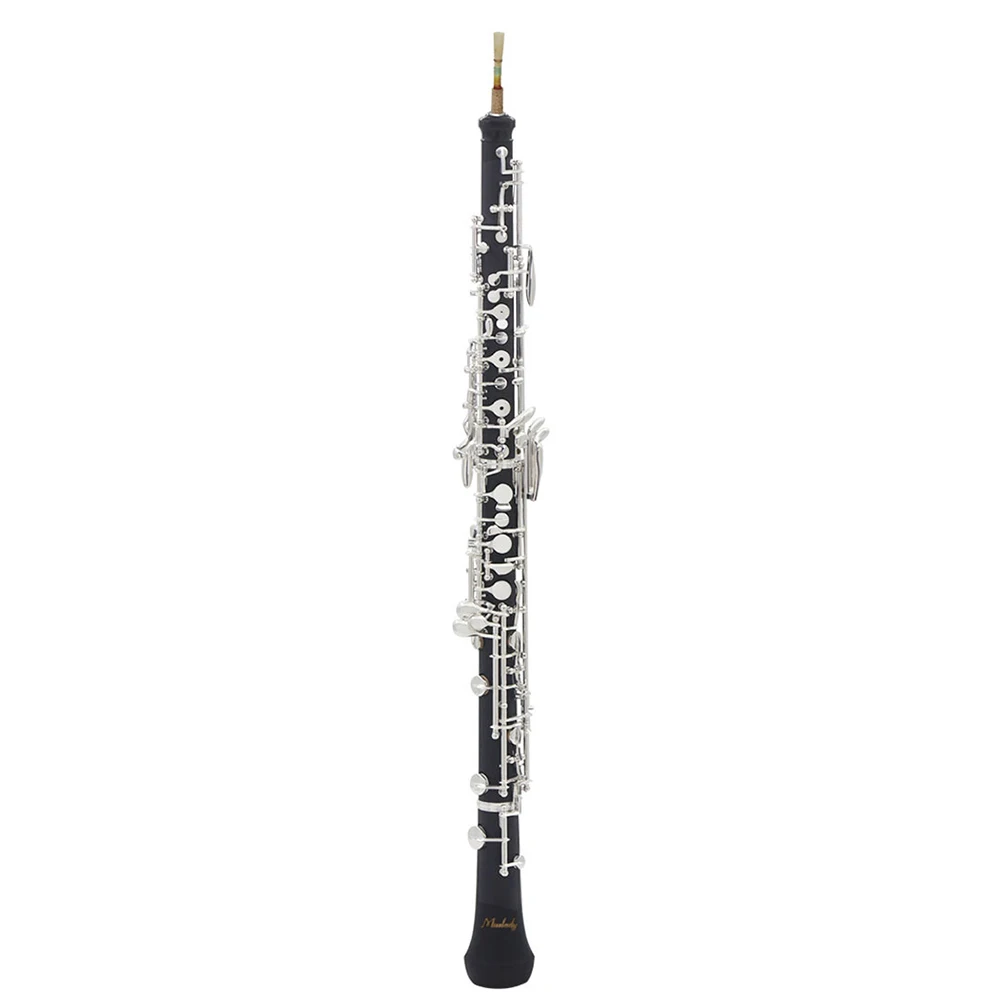 Muslady Профессиональный C ключевой гобой инструмент для деревообработки с Oboe Reed