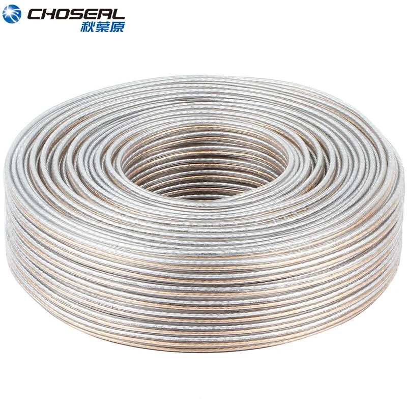 CHOSEAL DIY Hi Fi громкий динамик аудиокабель провод бескислородный Купер для динамика