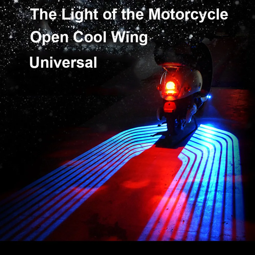 2PCS Angel Wings LED Welcome Light Motor Door Courtesy Projector Light 12V White/Red/Blue/RGB Universal Motorcycle Accessories
2PCS Angel Wings LED Welcome Light Motor Door Courtesy Projector Light 12V White/Red/Blue/RGB Universal Motorcycle Accessories