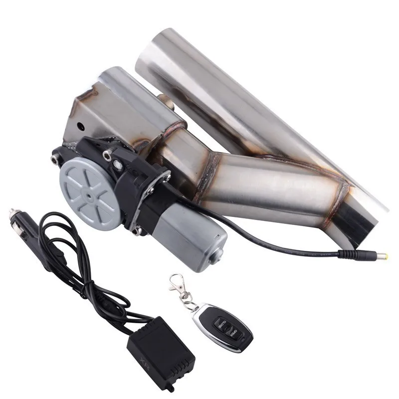 ESPEEDER Universal 2" Exhaust System Stainless Steel Exhaust Y-Pipe Cutout Valve Exhaust Cut Out With Wireless Remote Control
ESPEEDER Universal 2" Exhaust System Stainless Steel Exhaust Y-Pipe Cutout Valve Exhaust Cut Out With Wireless Remote Control