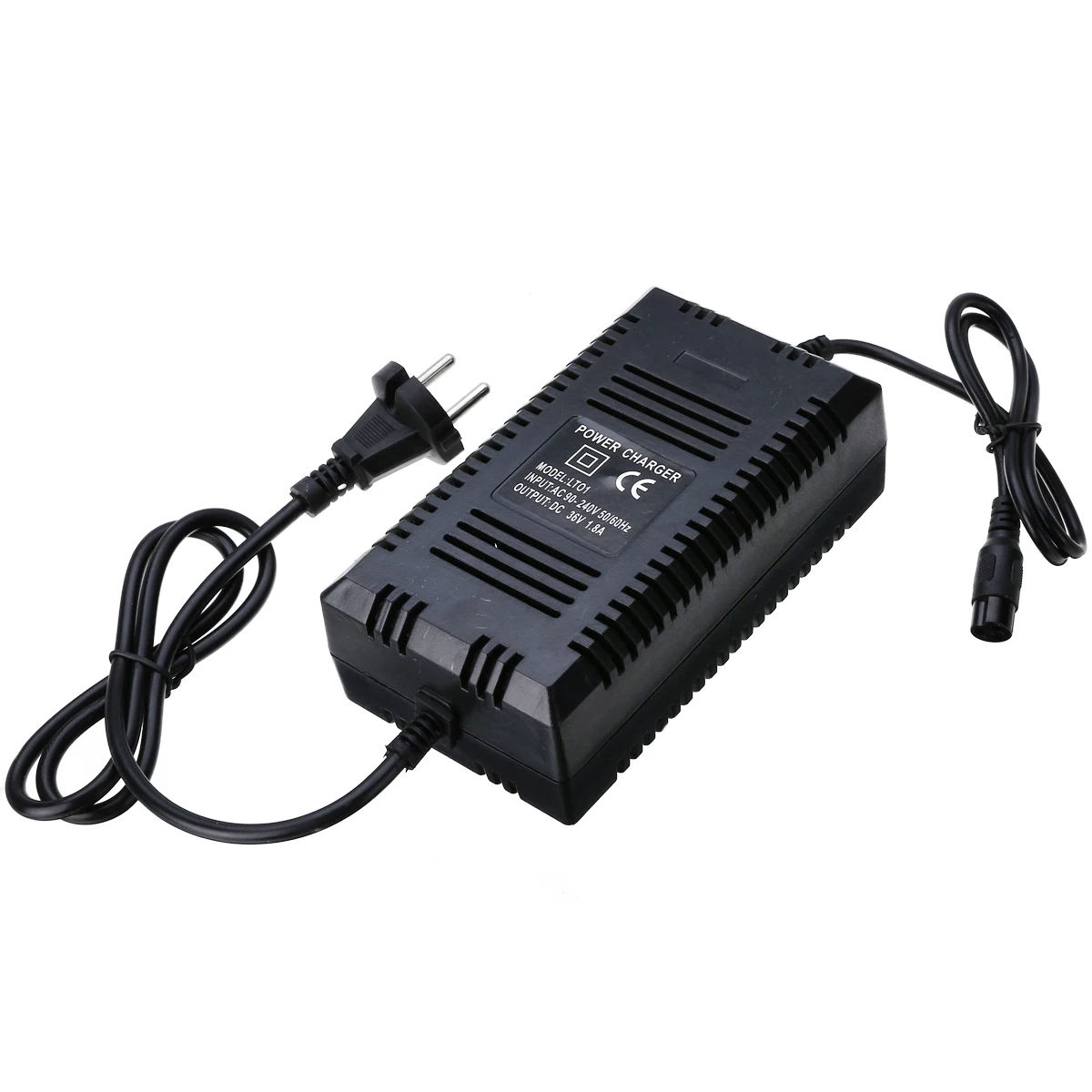 1Pcs High Quality 36V 1.8A EU Plug Black Battery Charger For Electric Scooter E-Bike For Electric Bicycle Accessories
1Pcs High Quality 36V 1.8A EU Plug Black Battery Charger For Electric Scooter E-Bike For Electric Bicycle Accessories