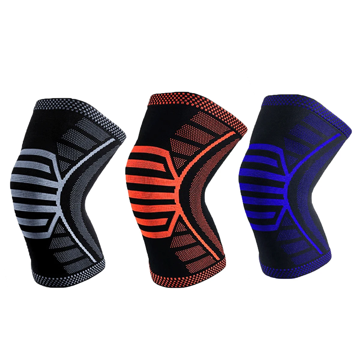 High Qulity Sport Protector 1PC Sports Fitness Knee Sleeve Brace Elastic Basketball Knee Support Protector Gear Knee Pad
High Qulity Sport Protector 1PC Sports Fitness Knee Sleeve Brace Elastic Basketball Knee Support Protector Gear Knee Pad