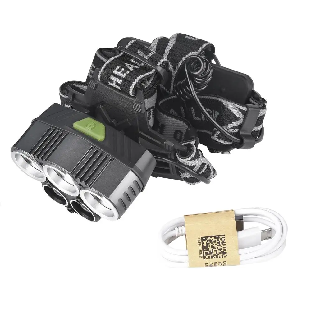 40000 LM LED Headlamp Rechargeable Ultra Bright 18650 Battery Flashlight 2 Blue Light Torch With USB Cable
40000 LM LED Headlamp Rechargeable Ultra Bright 18650 Battery Flashlight 2 Blue Light Torch With USB Cable
