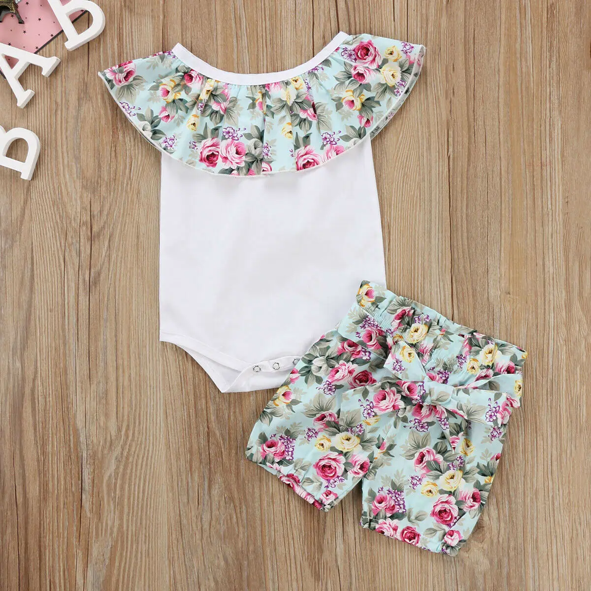 Pudcoco Baby Girl Set 0-24M US Newborn Baby Girls Romper Sunsuit 2pcs Tops Floral Shorts Outfits
Pudcoco Baby Girl Set 0-24M US Newborn Baby Girls Romper Sunsuit 2pcs Tops Floral Shorts Outfits