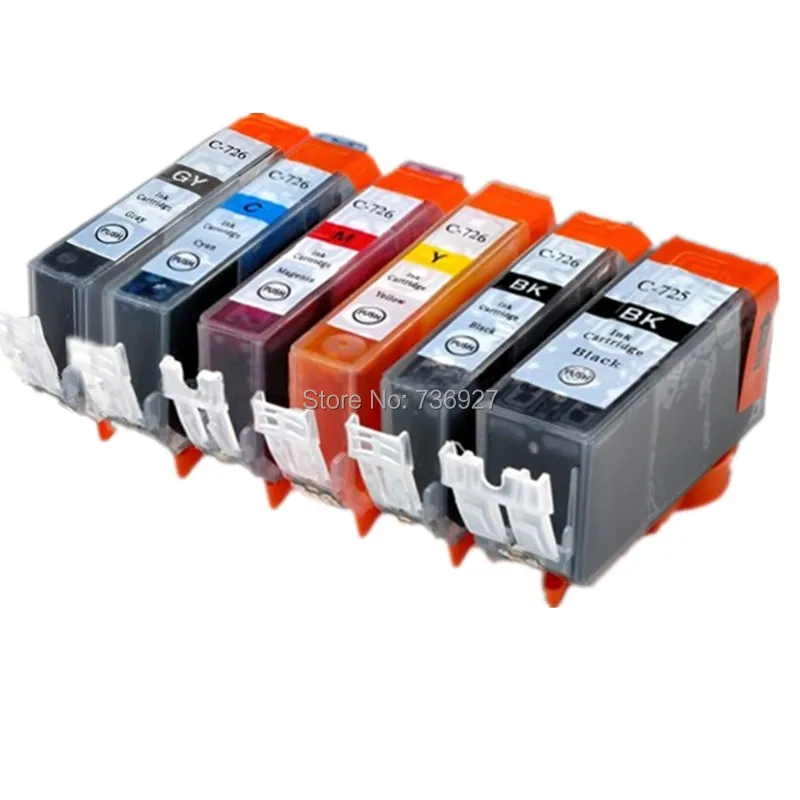 Совместимый картридж с чернилами PGI-725 PGI725xl CLI726 для принтера Canon MG6170 MG6270 MG8170 MG8270 MG5170 MG5270
Совместимый картридж с чернилами PGI-725 PGI725xl CLI726 для принтера Canon MG6170 MG6270 MG8170 MG8270 MG5170 MG5270
