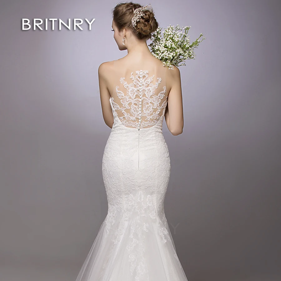 BRITNRY Sexy Mermaid Wedding Dresses 2020 Appliques Lace Custom Made Bridal Dress Wedding Gown vestidos de noiva
BRITNRY Sexy Mermaid Wedding Dresses 2020 Appliques Lace Custom Made Bridal Dress Wedding Gown vestidos de noiva