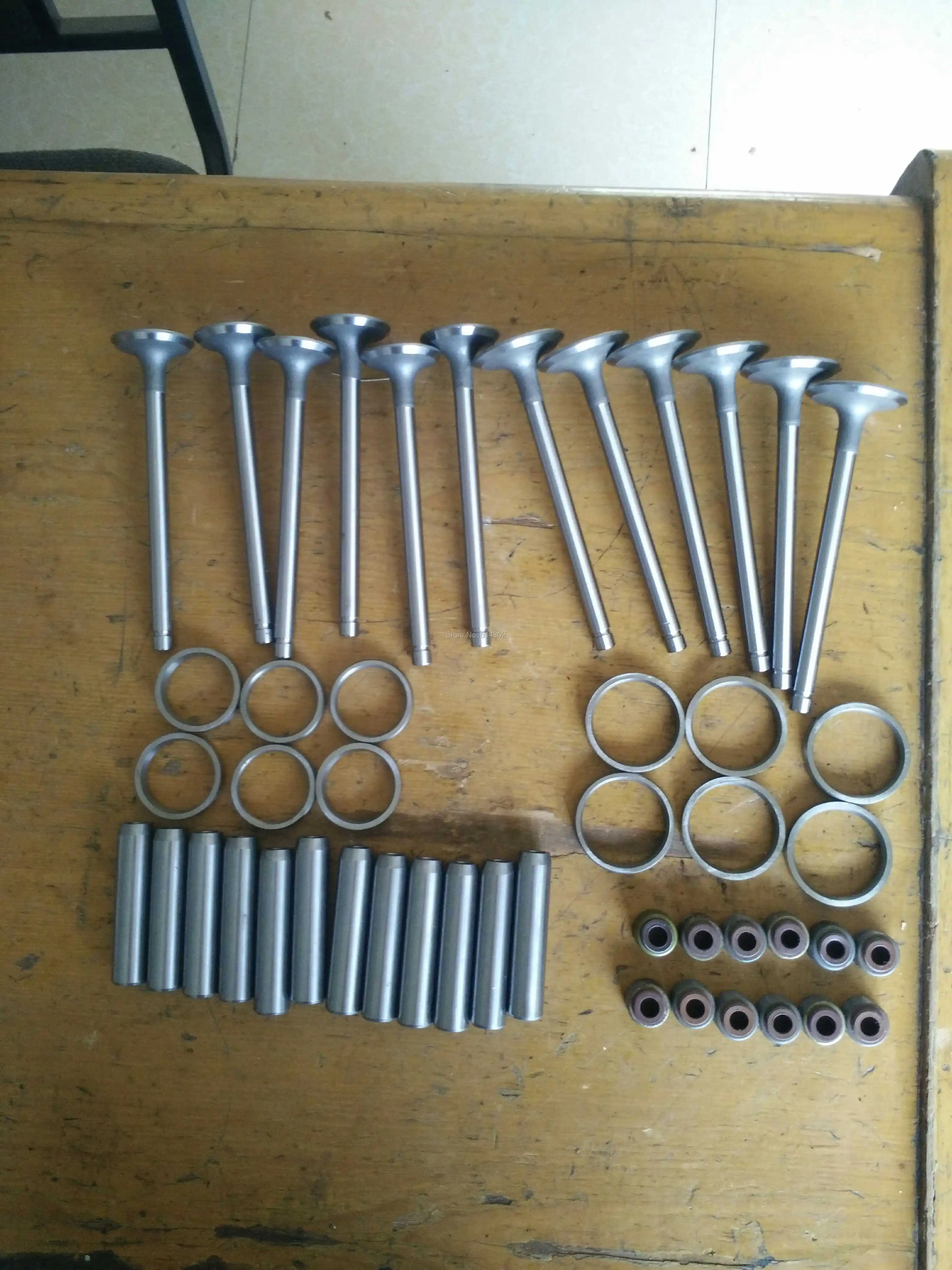 Original inlet and exhaust value,valve seat,valve guide,valve seals for R6105 6108 6110D/ZD/AZLD/IZLD weifang diesel engine
Original inlet and exhaust value,valve seat,valve guide,valve seals for R6105 6108 6110D/ZD/AZLD/IZLD weifang diesel engine