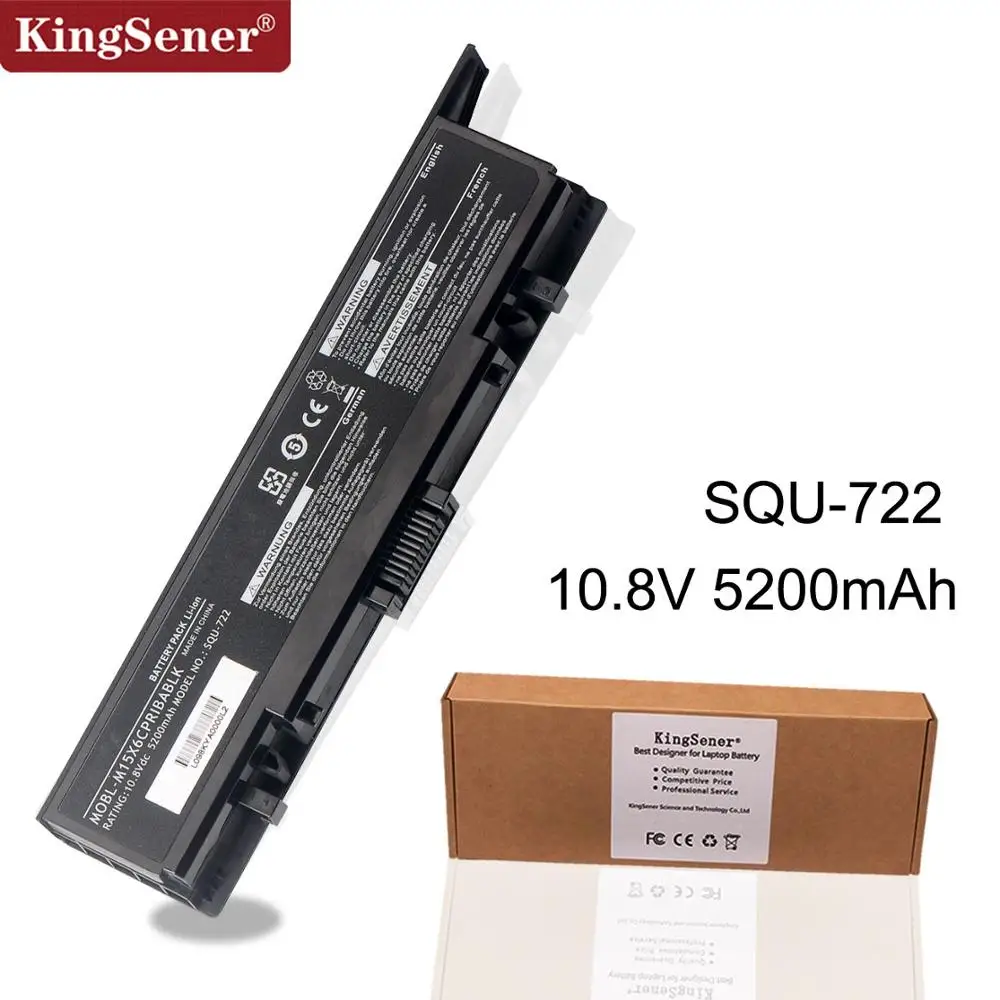 KingSener SQU-722 Laptop Battery for DELL Alienware M15X SQU-722 MOBL-M15X6CPRIBABLK SQU-724 MOBL-M15X9CEXBATBLK
KingSener SQU-722 Laptop Battery for DELL Alienware M15X SQU-722 MOBL-M15X6CPRIBABLK SQU-724 MOBL-M15X9CEXBATBLK