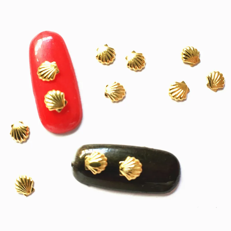 50Pcs Shell Nails Art Decorations Charms Alloy Clam Gold 3D Nail Decors Women Bling Nail Art Glitter FOR Manicure Design
50Pcs Shell Nails Art Decorations Charms Alloy Clam Gold 3D Nail Decors Women Bling Nail Art Glitter FOR Manicure Design