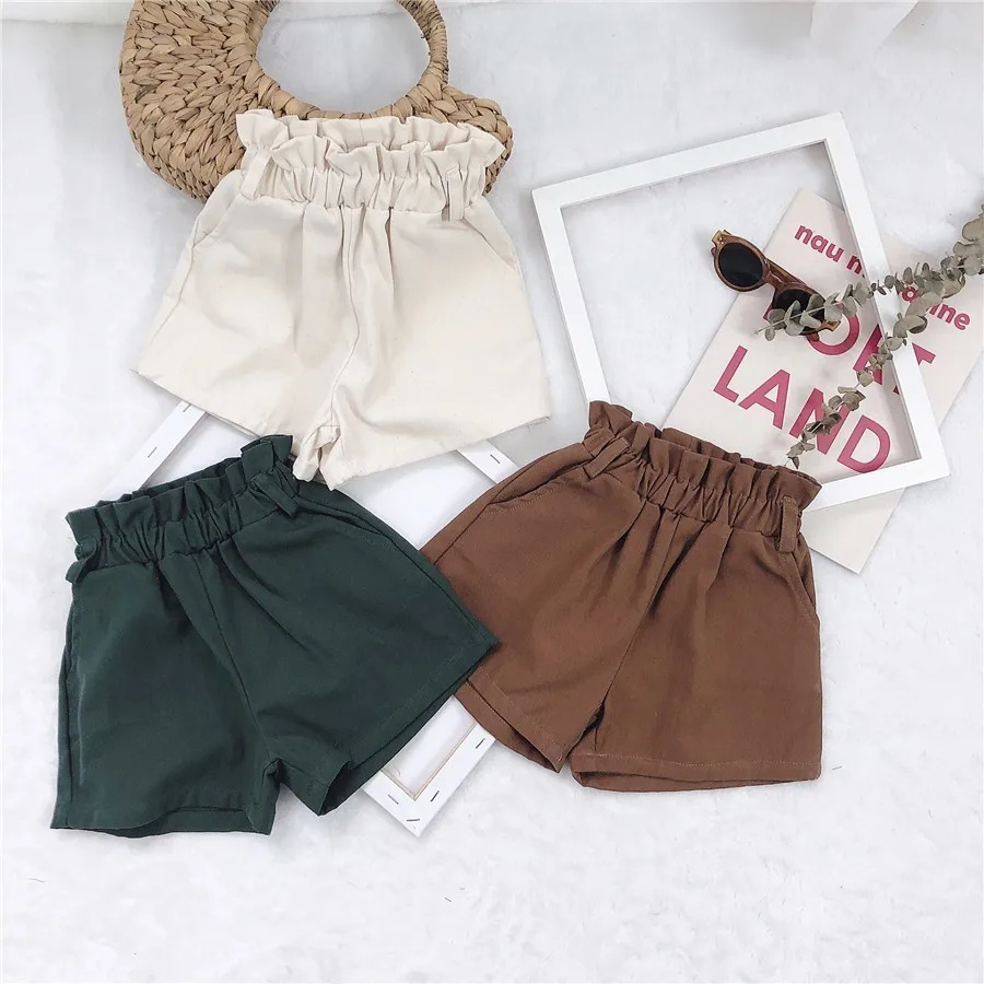 2019 Summer Baby Girl Shorts Solid Lace High Waist Newborn Girls Shorts Children's Casual Wide Leg Shorts Kids Shorts For Girls
2019 Summer Baby Girl Shorts Solid Lace High Waist Newborn Girls Shorts Children's Casual Wide Leg Shorts Kids Shorts For Girls