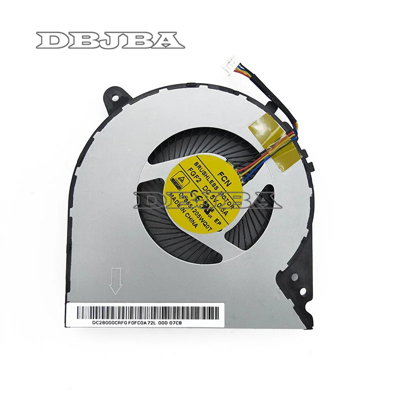 Фото Новый вентилятор для Lenovo IdeaPad Y700 15ISK процессора ноутбука P/N: MF75100V1 C010 S9A DC28000CRS0 4