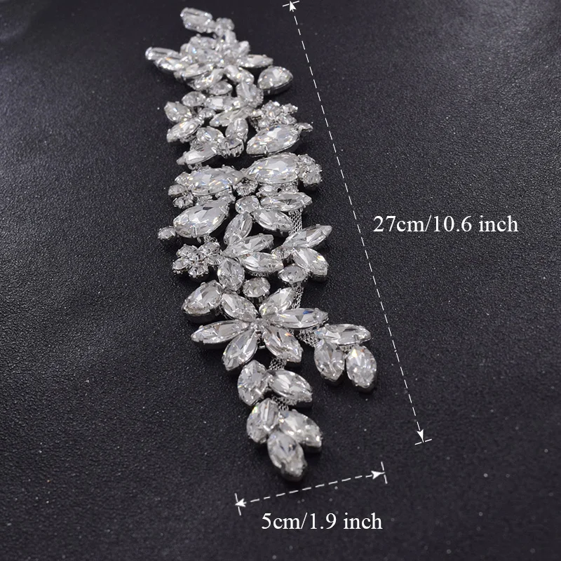 10pcs/lot luxury all glass rhinestone handmade bridal dress belt appliques sew on crystal trim DIY wedding dress decorate AB
10pcs/lot luxury all glass rhinestone handmade bridal dress belt appliques sew on crystal trim DIY wedding dress decorate AB
