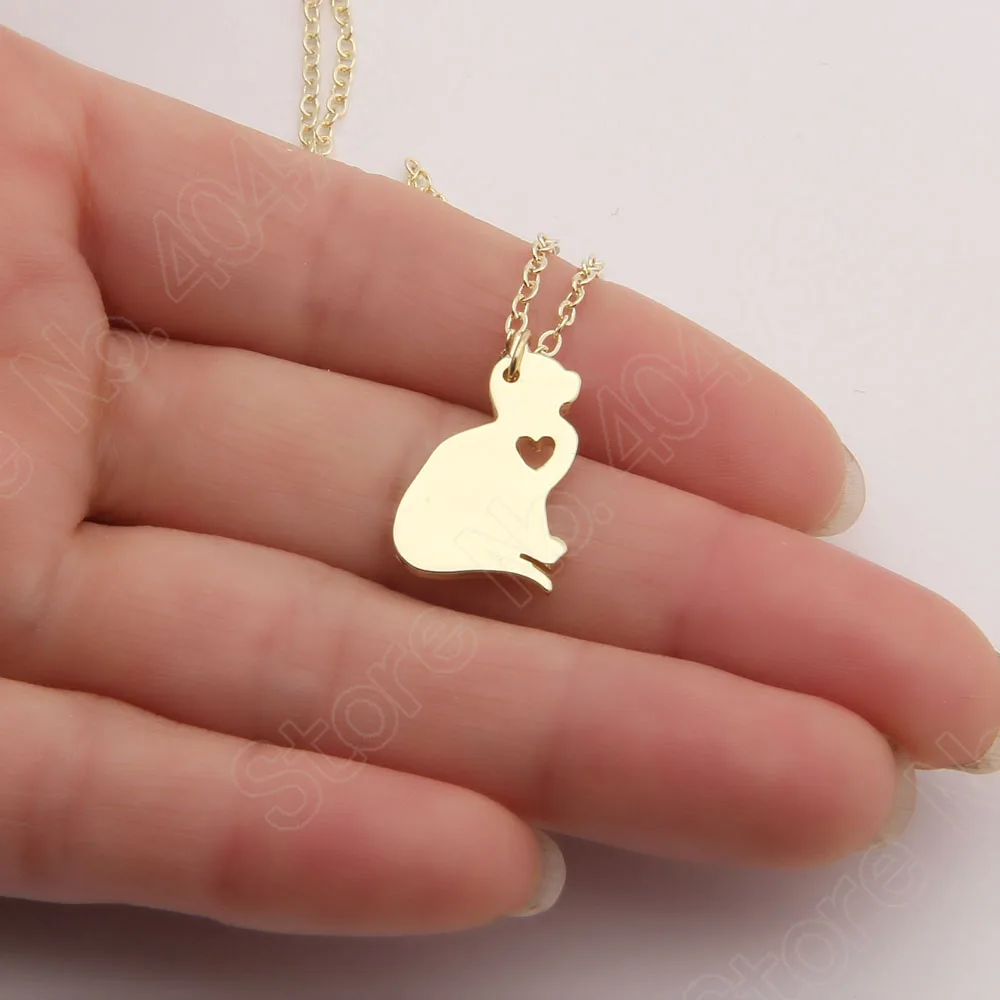 Cat Necklace Kitty Silver Jewelry Christmas Gifts Kitten Pet Lover Cute Choker Women Necklaces & Pendants Christmas Gift
Cat Necklace Kitty Silver Jewelry Christmas Gifts Kitten Pet Lover Cute Choker Women Necklaces & Pendants Christmas Gift