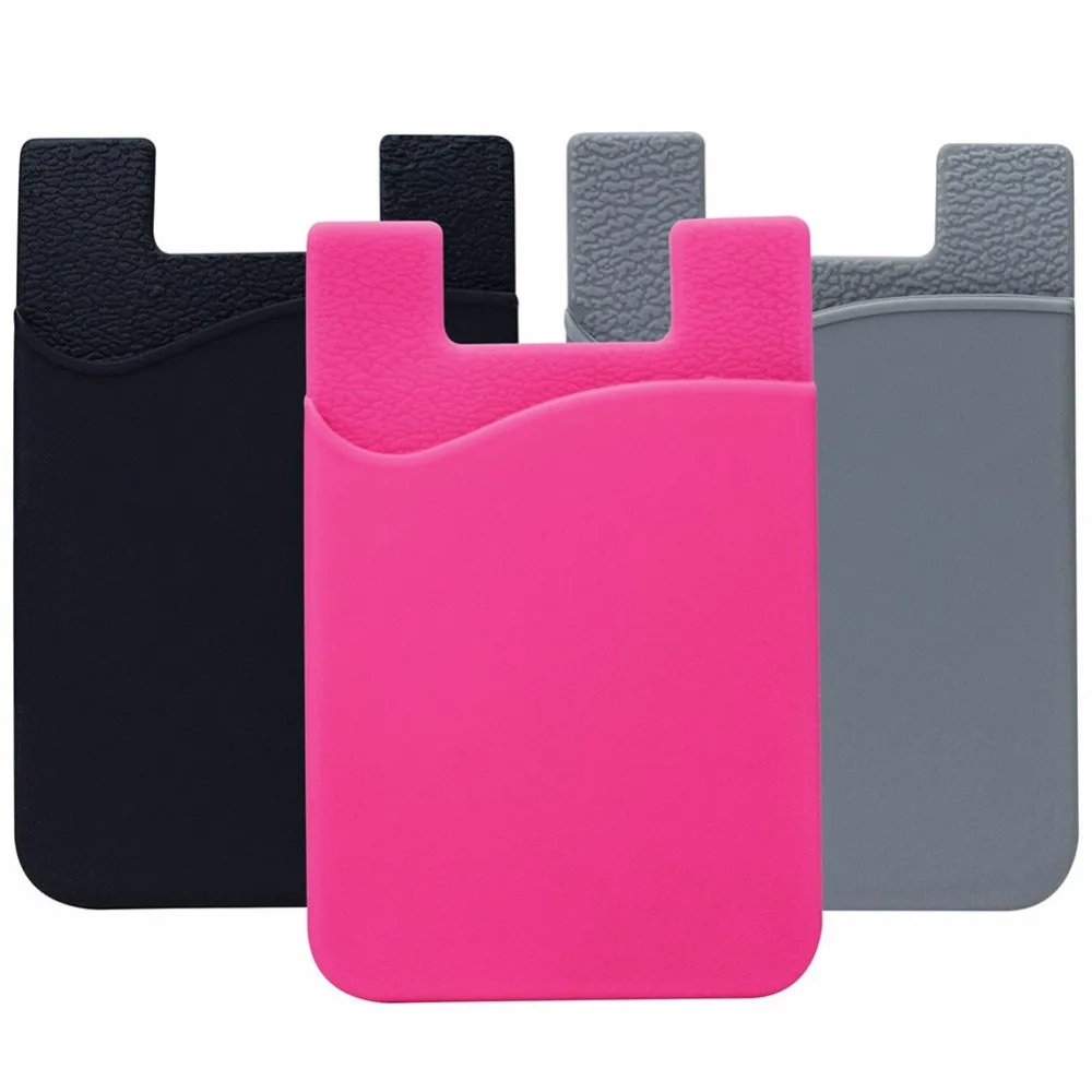 3Pcs/set Universal Rubber Silicone Wallet ID Card Holder Sleeve Stick Adhesive Case for Mobile Phone
3Pcs/set Universal Rubber Silicone Wallet ID Card Holder Sleeve Stick Adhesive Case for Mobile Phone