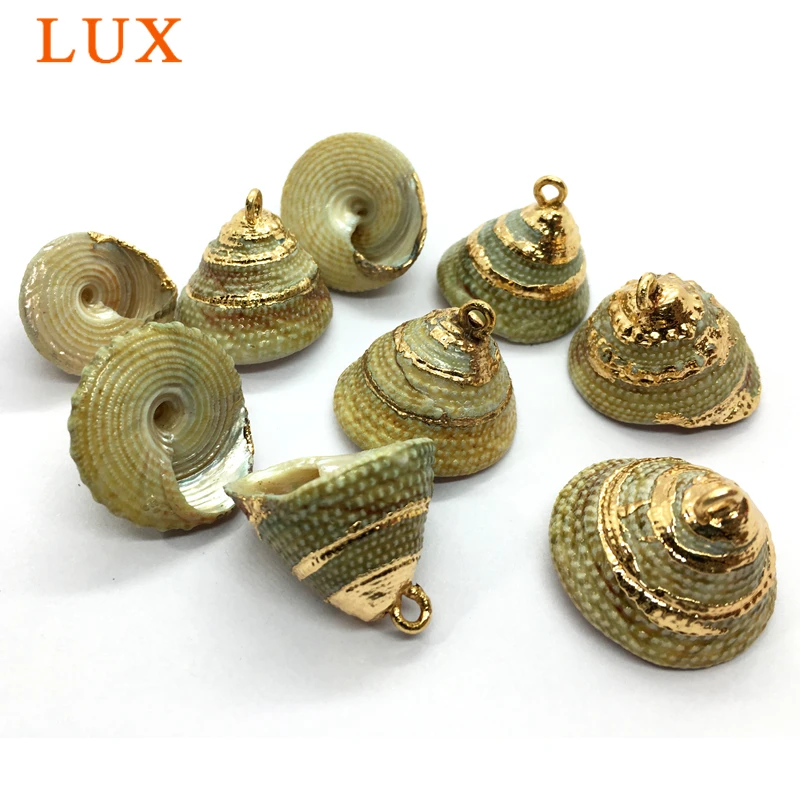 Real Trumpet Shell Pendant Gold Color Sea Shell Jewelry Trim Christmas Tree Shape Pendant Fashion Jewelry Christmas Gift
Real Trumpet Shell Pendant Gold Color Sea Shell Jewelry Trim Christmas Tree Shape Pendant Fashion Jewelry Christmas Gift