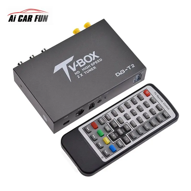Car Electronics TV Receiver High Speed 160Km / Hours 4 Mobility Chip Digital CAR DVB T2 Car Dual Antenna HD TV Box T338B
Car Electronics TV Receiver High Speed 160Km / Hours 4 Mobility Chip Digital CAR DVB T2 Car Dual Antenna HD TV Box T338B