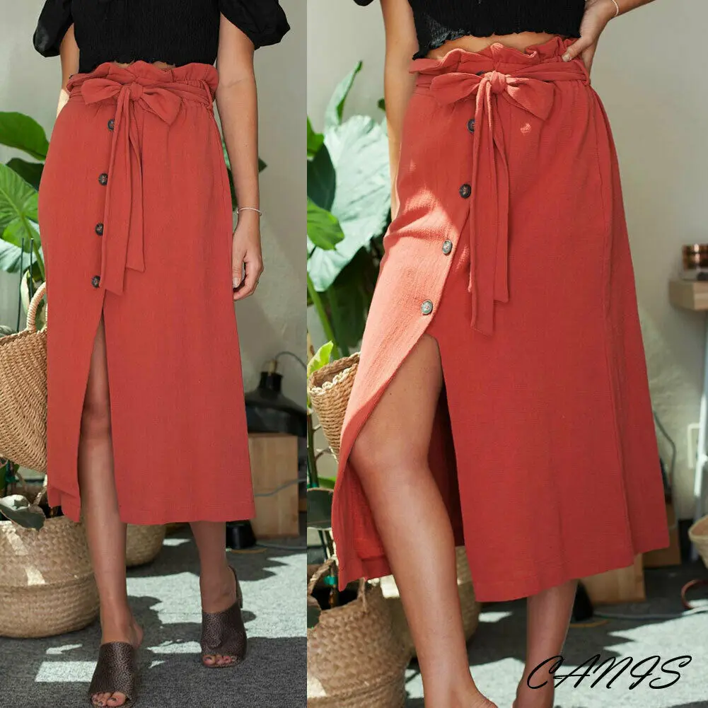 Женская облегающая юбка-пачка однотонная прямая юбка средней длины с высокой