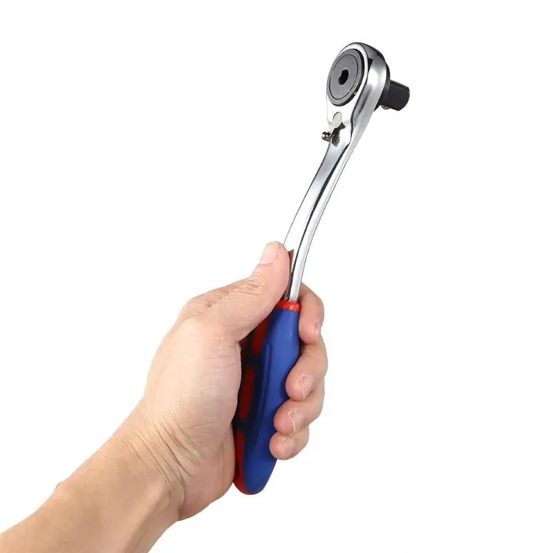 Cr-V 72 Teeth Ratchet Spanner Socket Driver Wrench Automobile Car Repair Tool Chromium Vanadium Steel Length Teeth Spanner
Cr-V 72 Teeth Ratchet Spanner Socket Driver Wrench Automobile Car Repair Tool Chromium Vanadium Steel Length Teeth Spanner
