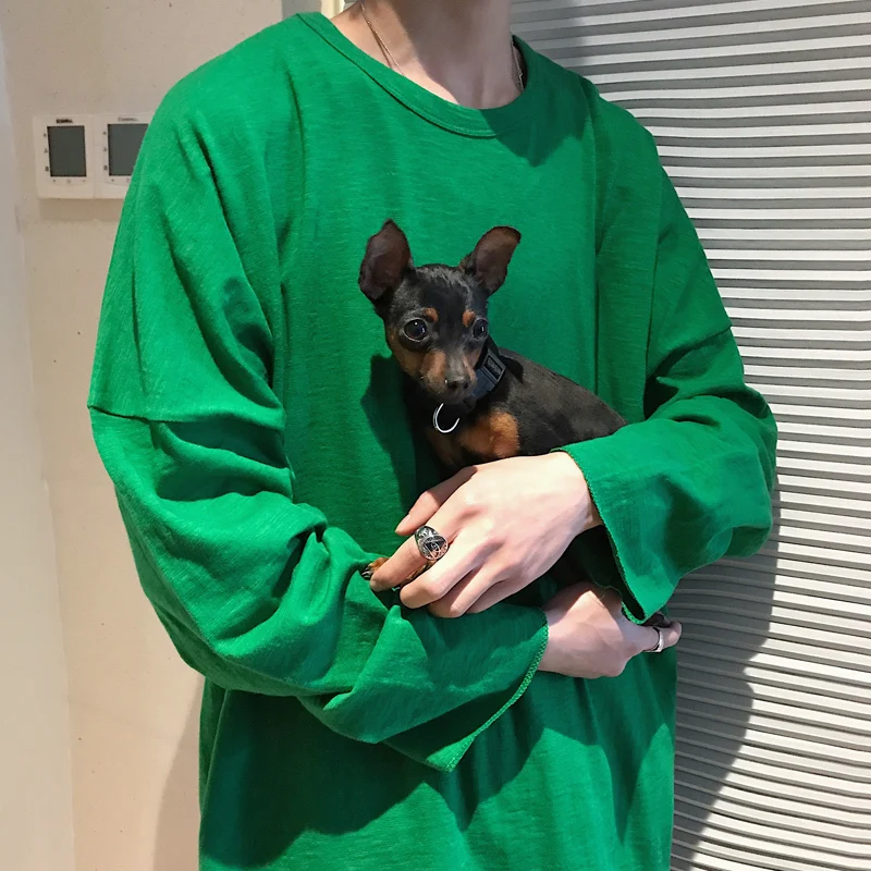 2019 Spring And Summer New Hot Korean Version Of The Couple Loose Fashion Cotton Casual Pullover T-shirt Men Harajuku Streetwear
2019 Spring And Summer New Hot Korean Version Of The Couple Loose Fashion Cotton Casual Pullover T-shirt Men Harajuku Streetwear
