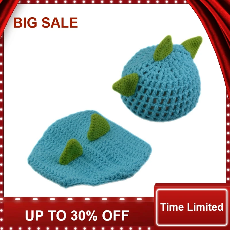 Newborn baby photo props handmade Pants Knit and Dinosaur Cap for Photography Props baby studio props accessories
Newborn baby photo props handmade Pants Knit and Dinosaur Cap for Photography Props baby studio props accessories