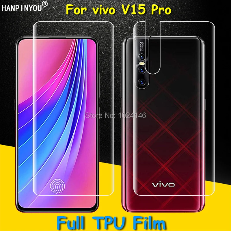 Защитная пленка из мягкого ТПУ с полным покрытием для vivo V15 Pro 6,39 ", изогнутые детали (не закаленное стекло)
Защитная пленка из мягкого ТПУ с полным покрытием для vivo V15 Pro 6,39 ", изогнутые детали (не закаленное стекло)