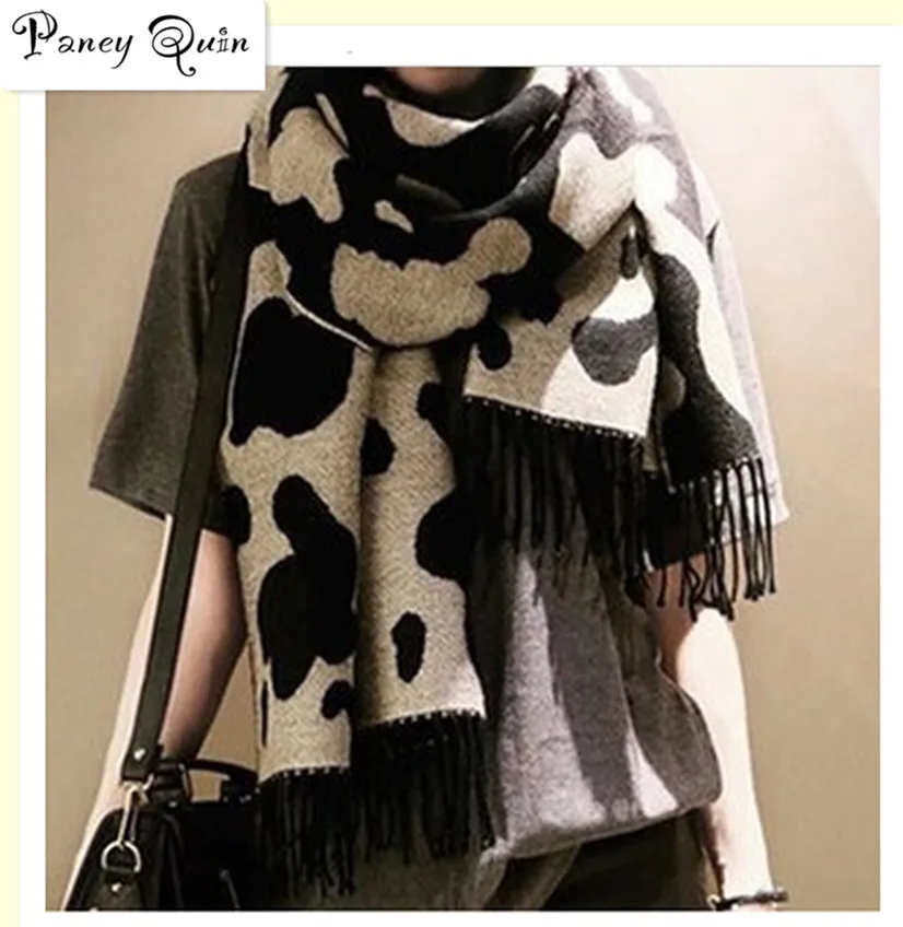 women Autumn winter scarf Tassels classic cow spotted leopard stoles warm scarves for women cashmere scarf scarves wholesale
women Autumn winter scarf Tassels classic cow spotted leopard stoles warm scarves for women cashmere scarf scarves wholesale