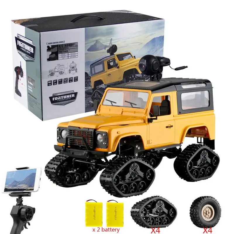 1/16 Land Rover Off-road Vehicle Crawler Climbing RC Cars WiFi HD 720P Camera Remote Control Model Electric Toys For Boys
1/16 Land Rover Off-road Vehicle Crawler Climbing RC Cars WiFi HD 720P Camera Remote Control Model Electric Toys For Boys