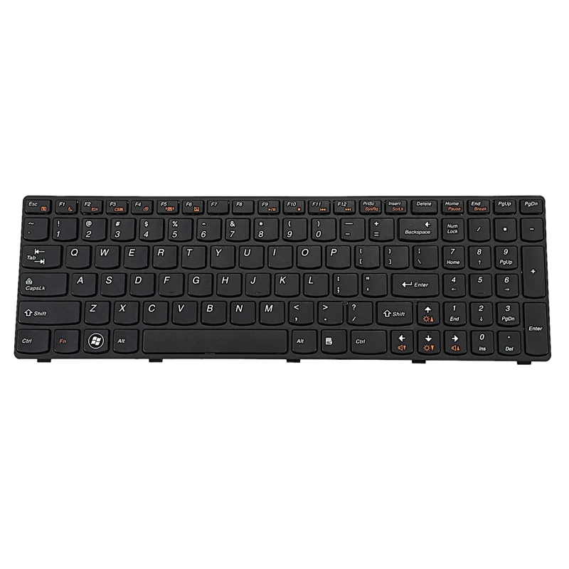 Фото Новый соответствуют указанным в таблице английскую клавиатуру для Lenovo Z570 Z575 B570