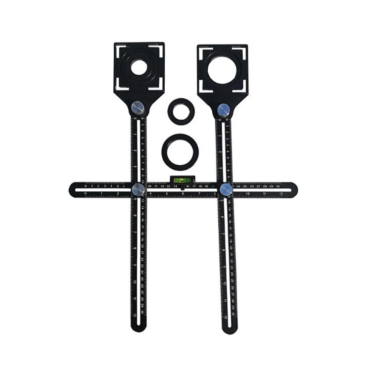 Tile Hole Locator Multi-Functional Adjustable Tool Masonry 45.5x36cm Wall Tile/Glass Fixed Punch Angle Measuring Ruler Artifact
Tile Hole Locator Multi-Functional Adjustable Tool Masonry 45.5x36cm Wall Tile/Glass Fixed Punch Angle Measuring Ruler Artifact