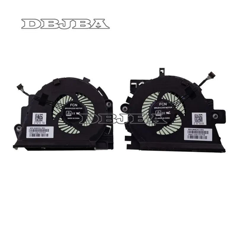 Original CPU GPU Cooling Fan For HP ZBook 15 G3 15G3 fan cooler DFS2000054R0T 848251-001 848252-001
Original CPU GPU Cooling Fan For HP ZBook 15 G3 15G3 fan cooler DFS2000054R0T 848251-001 848252-001