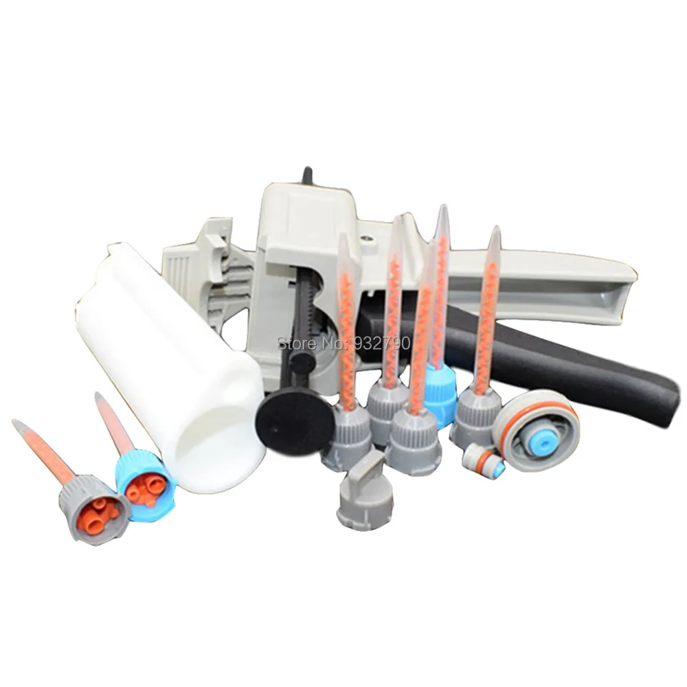 50ml 10:1 Dispensing Gun + Epoxy Resin Cartridge Mixer Tubes + 7pcs Epoxy Glue Acrylic Adhesive Silicone Sealant Mixing Nozzles
50ml 10:1 Dispensing Gun + Epoxy Resin Cartridge Mixer Tubes + 7pcs Epoxy Glue Acrylic Adhesive Silicone Sealant Mixing Nozzles