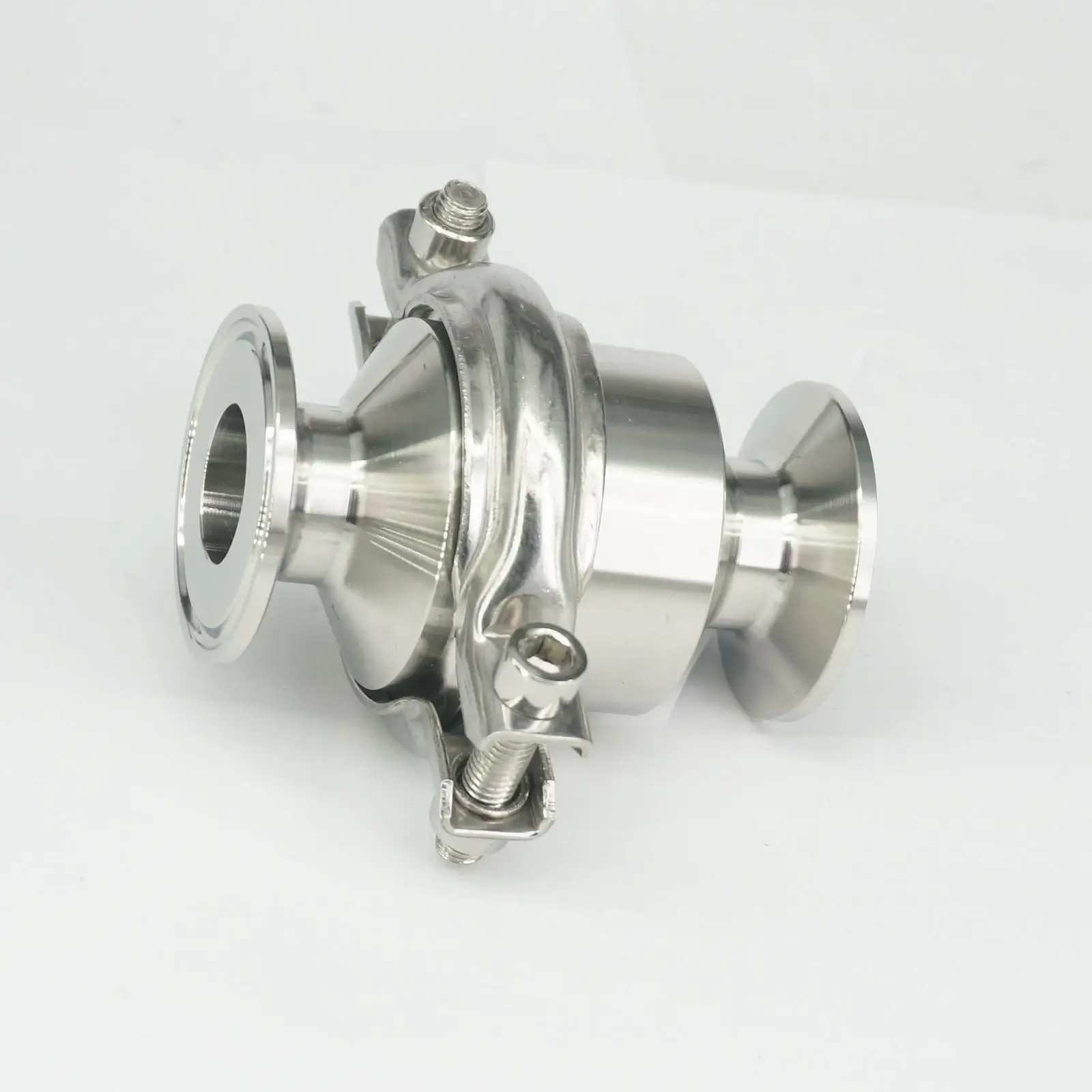 Fit 32mm 1-1/4" Pipe OD x 1.5" Tri Clamp Ferrule OD 50.5mm 304 Stainless Sanitary Check Valve One Way Non-return Brew Wine Beer
Fit 32mm 1-1/4" Pipe OD x 1.5" Tri Clamp Ferrule OD 50.5mm 304 Stainless Sanitary Check Valve One Way Non-return Brew Wine Beer