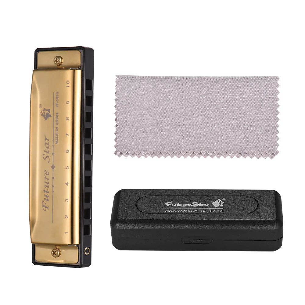 Diatonic Harmonica C Key Mouthorgan with ABS Reeds Mirror Surface Design 10 Holes Blues Harmonica for Beginners 4 Colors
Diatonic Harmonica C Key Mouthorgan with ABS Reeds Mirror Surface Design 10 Holes Blues Harmonica for Beginners 4 Colors