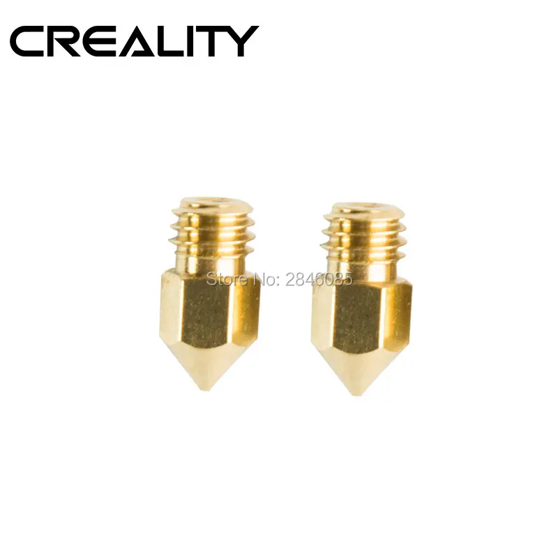 10Pcs/Lot 3D Printer Brass Copper Nozzle Sizes 0.2mm 0.3mm 0.4mm 0.5mm 0.6mm 0.8mm Extruder Print Head For 1.75mm MK8 Makerbot
10Pcs/Lot 3D Printer Brass Copper Nozzle Sizes 0.2mm 0.3mm 0.4mm 0.5mm 0.6mm 0.8mm Extruder Print Head For 1.75mm MK8 Makerbot