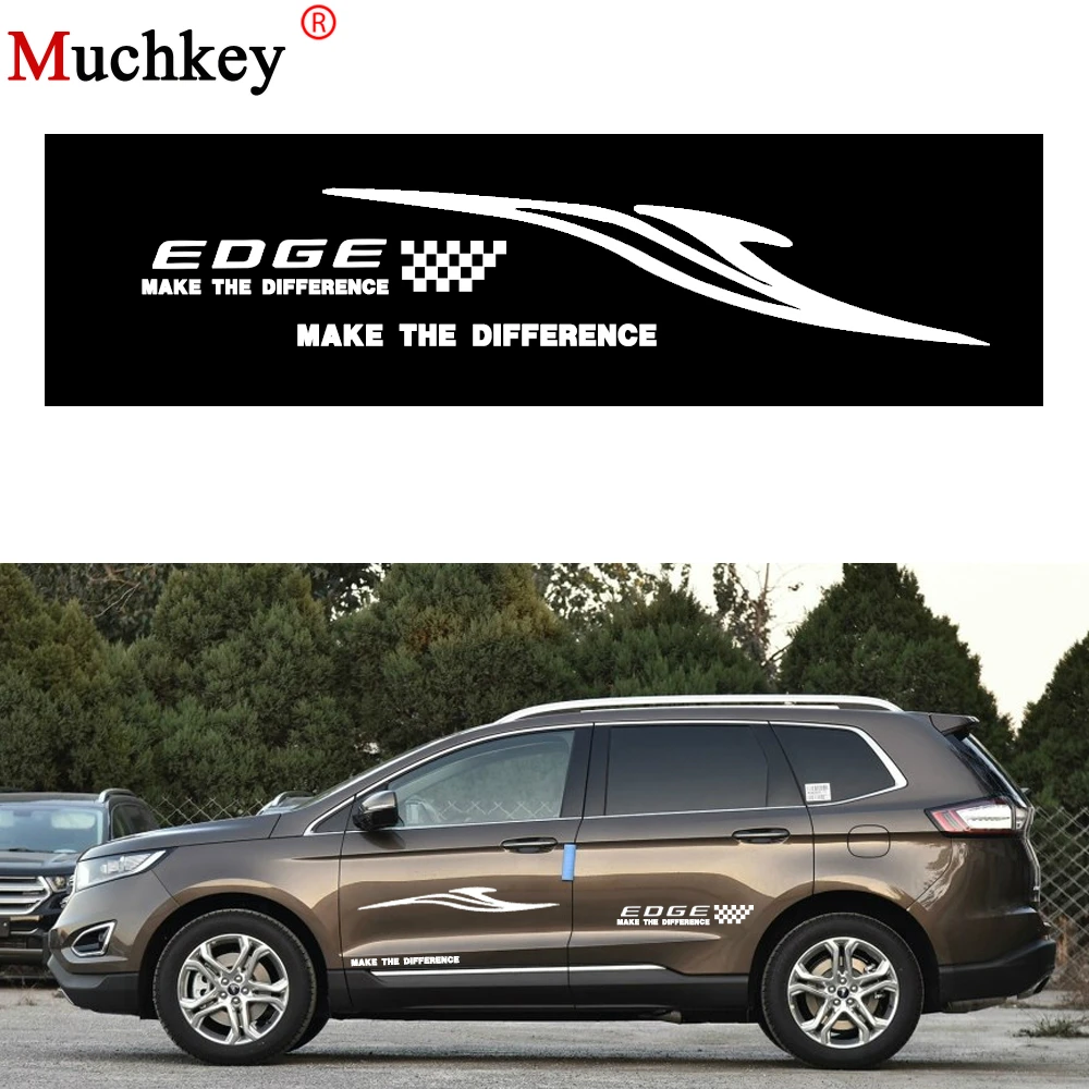 Custom Car Side Body Sticker for Ford Edge Car Decal Sticker for Hatchback Sedan SUV Decals DIY Car Decoration Car-styling 200cm
Custom Car Side Body Sticker for Ford Edge Car Decal Sticker for Hatchback Sedan SUV Decals DIY Car Decoration Car-styling 200cm