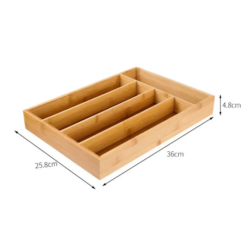 5/6-Grid Kitchen Non-Retractable Bamboo Cutlery Tray Storage Box Tableware Storage Box Kitchen Jewelry Tools Drawer Organizer
5/6-Grid Kitchen Non-Retractable Bamboo Cutlery Tray Storage Box Tableware Storage Box Kitchen Jewelry Tools Drawer Organizer