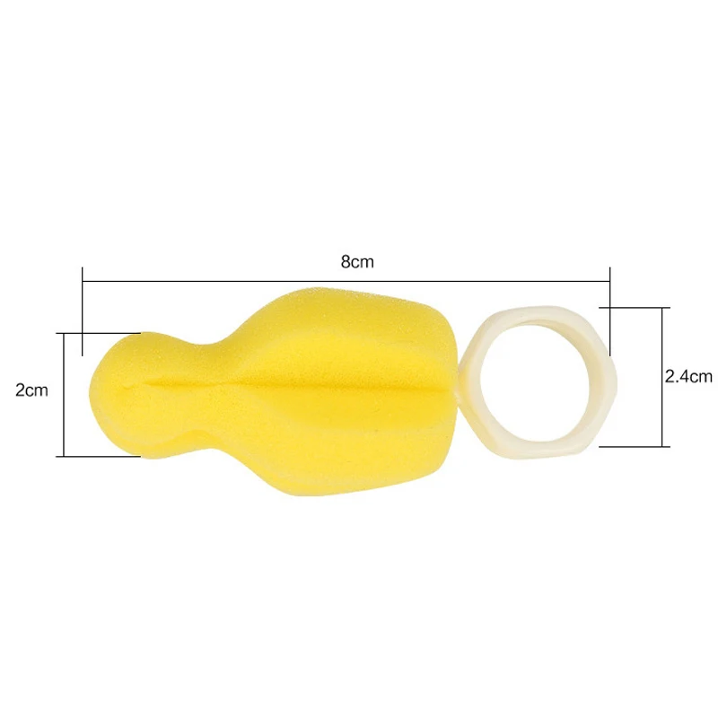 New 5PCS/Set Nipple Brush Infant Pacifier Cleaner Babies Teat Cleaning Sponge Yellow Feeding Bottle Brushes 360 Degree Rotating
New 5PCS/Set Nipple Brush Infant Pacifier Cleaner Babies Teat Cleaning Sponge Yellow Feeding Bottle Brushes 360 Degree Rotating