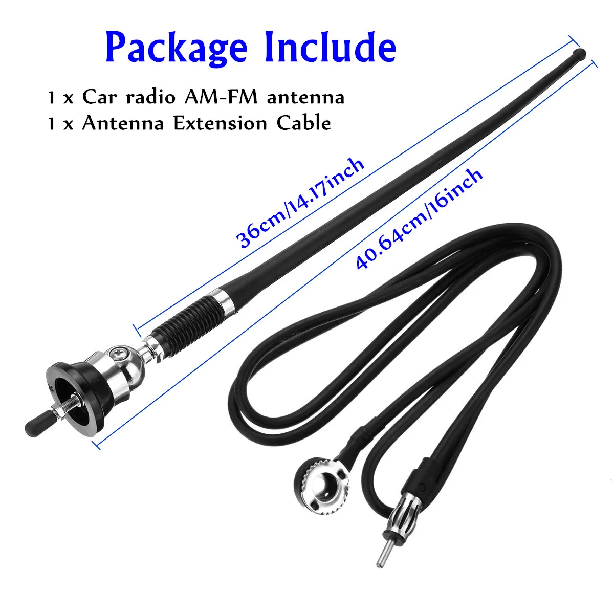 16 Universal Car Auto Roof Antenna For Fender Radio AM/FM Signal Booster Amplifier Aerials Whip Mast for VW KIA
16 Universal Car Auto Roof Antenna For Fender Radio AM/FM Signal Booster Amplifier Aerials Whip Mast for VW KIA