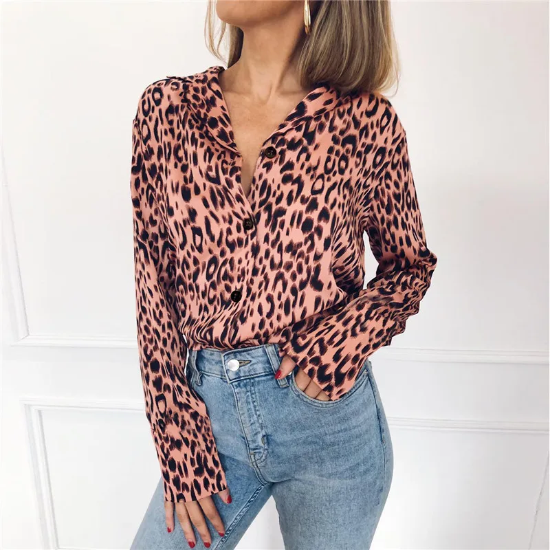 2020 new Leopard Blouse Spring and Autumn Long Sleeves Casual Leopard Print V Collar Chiffon Office Ladies Blouse women shirts
2020 new Leopard Blouse Spring and Autumn Long Sleeves Casual Leopard Print V Collar Chiffon Office Ladies Blouse women shirts