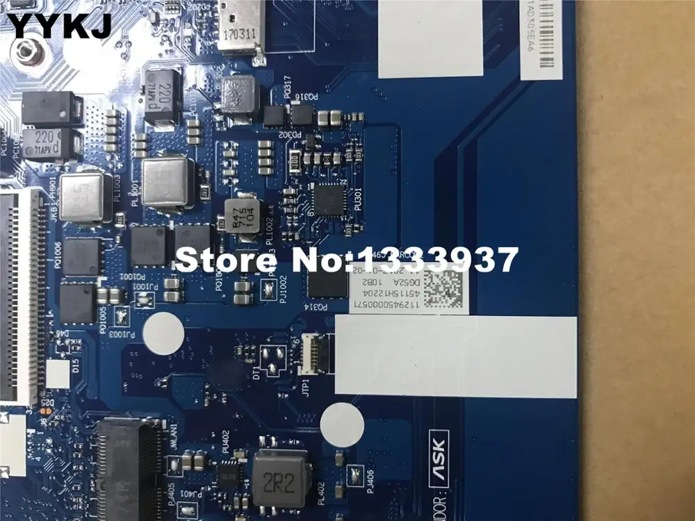 For Lenovo xiaoxin 5000 Laptop motherboard Core SR341 I7-7500U 15.6 Inch DDR4 DG42A DG52A NMB244 Main Board 100% test ok
For Lenovo xiaoxin 5000 Laptop motherboard Core SR341 I7-7500U 15.6 Inch DDR4 DG42A DG52A NMB244 Main Board 100% test ok