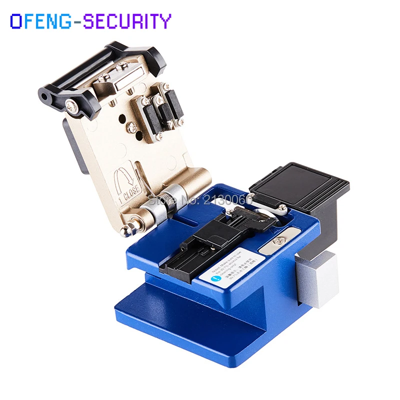 Fiber cleaver FC-6S Cable Cutting FTTH fiber optic knife tools cutter 24 surface blade for cold joining | Безопасность и защита