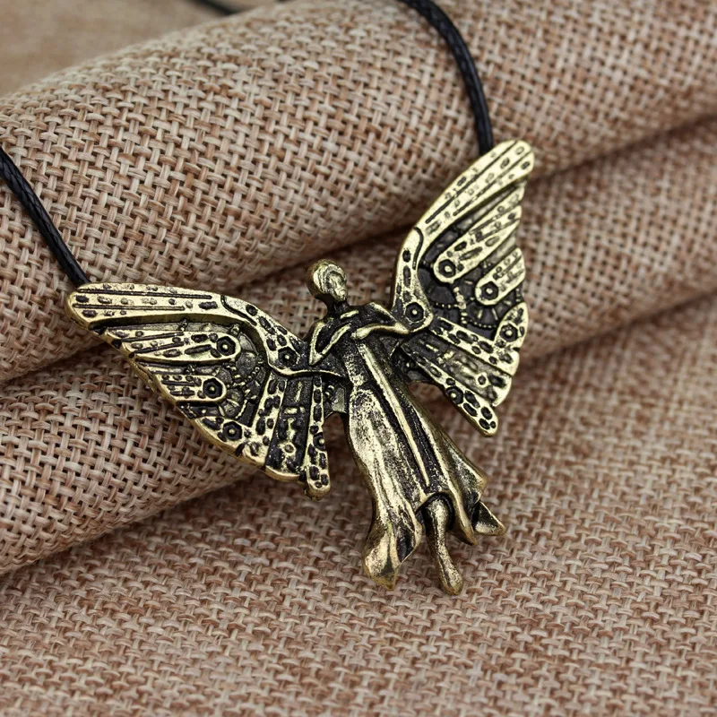 10 pcs/lot The Mortal Instruments: City of Bones necklaces movie angel jewellery cosplay pendant rope chain party supplies
10 pcs/lot The Mortal Instruments: City of Bones necklaces movie angel jewellery cosplay pendant rope chain party supplies