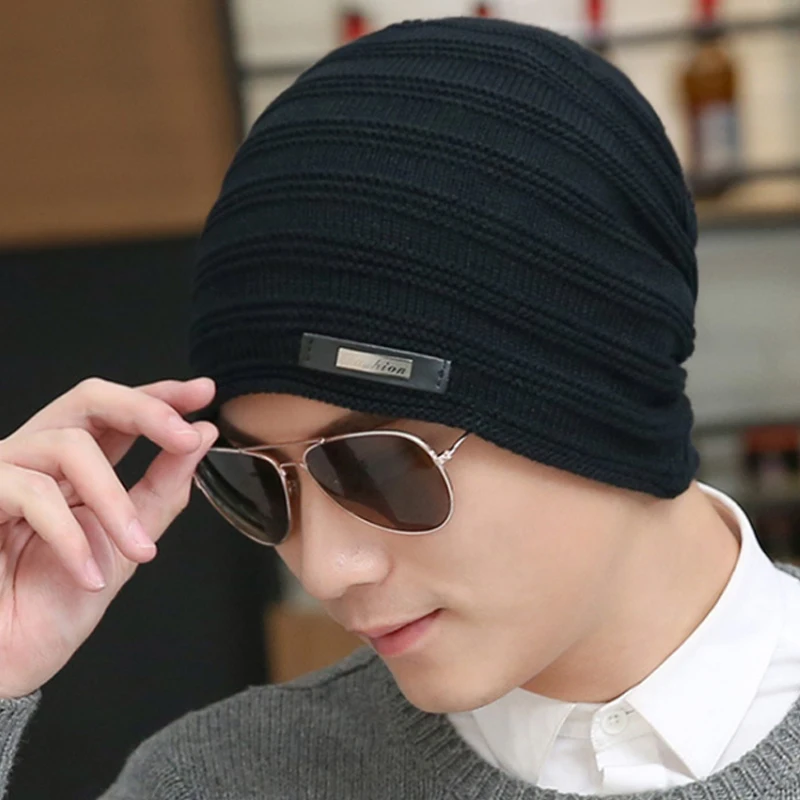 Fashion Double-Layer Acrylic Velvet Beanie Hat Winter Warm Male Knitted Caps Outdoor Ski Cap Female Bonnet Hats Dropshipping
Fashion Double-Layer Acrylic Velvet Beanie Hat Winter Warm Male Knitted Caps Outdoor Ski Cap Female Bonnet Hats Dropshipping