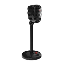 Конденсаторный Микрофон ретро mikrofon проводной микрофон 3 5 мм порт