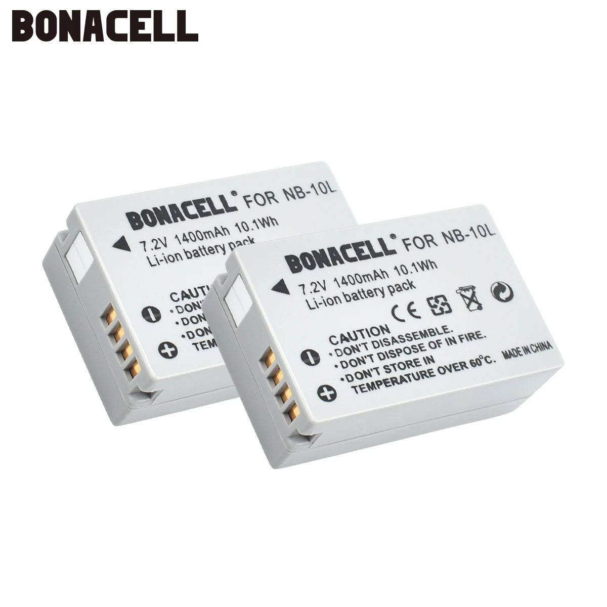 Батарейки Bonacell для Canon G1X G15 G16 SX40HS SX50HS SX60HS SX40 SX50 SX60 HS 7 2 в 1400 мАч|Цифровые